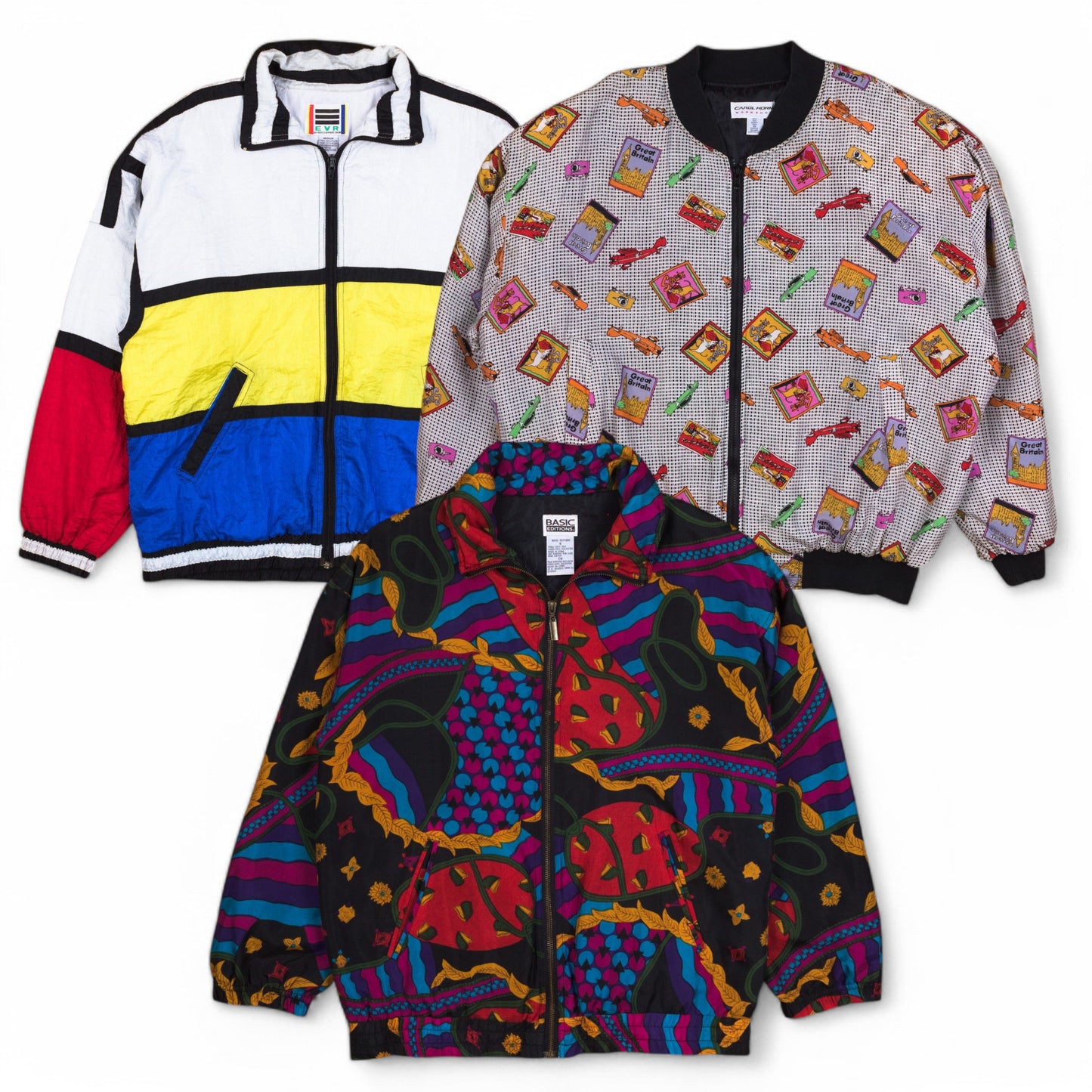 Vintage Crazy Pattern Jacket