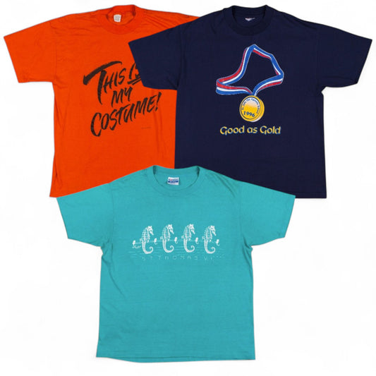 Grade B Vintage Single Stitch Graphic T-shirts