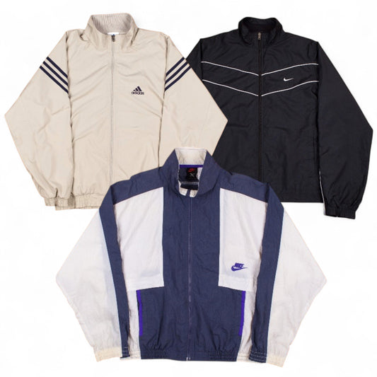 Lightweight Sports Branded Windbreaker Track Jacket