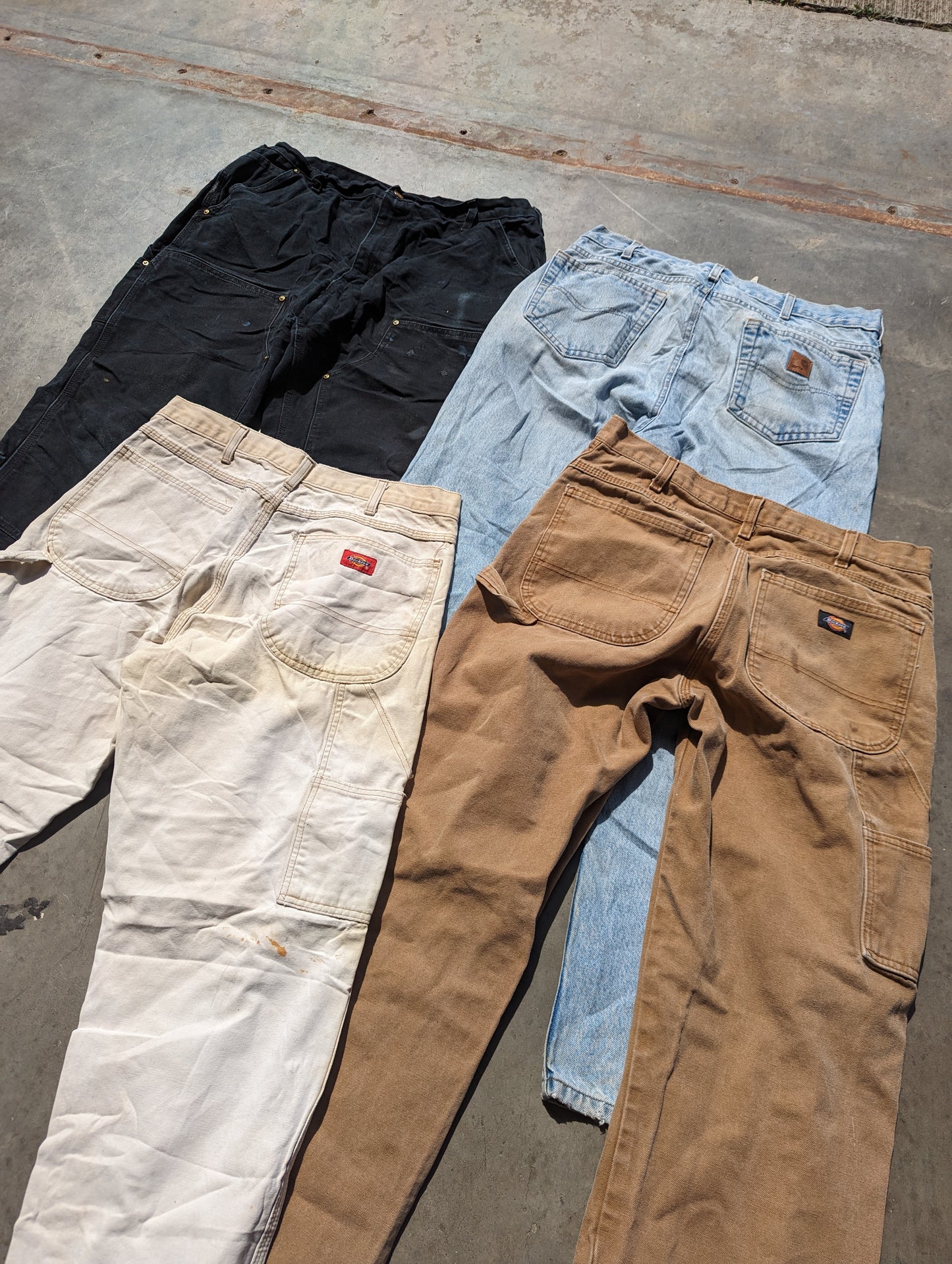 Vintage Wholesale Carhartt Dickies Workwear Pants Oversized - Vintage Carhartt Dickies Workwear Pants Oversized Wholesale