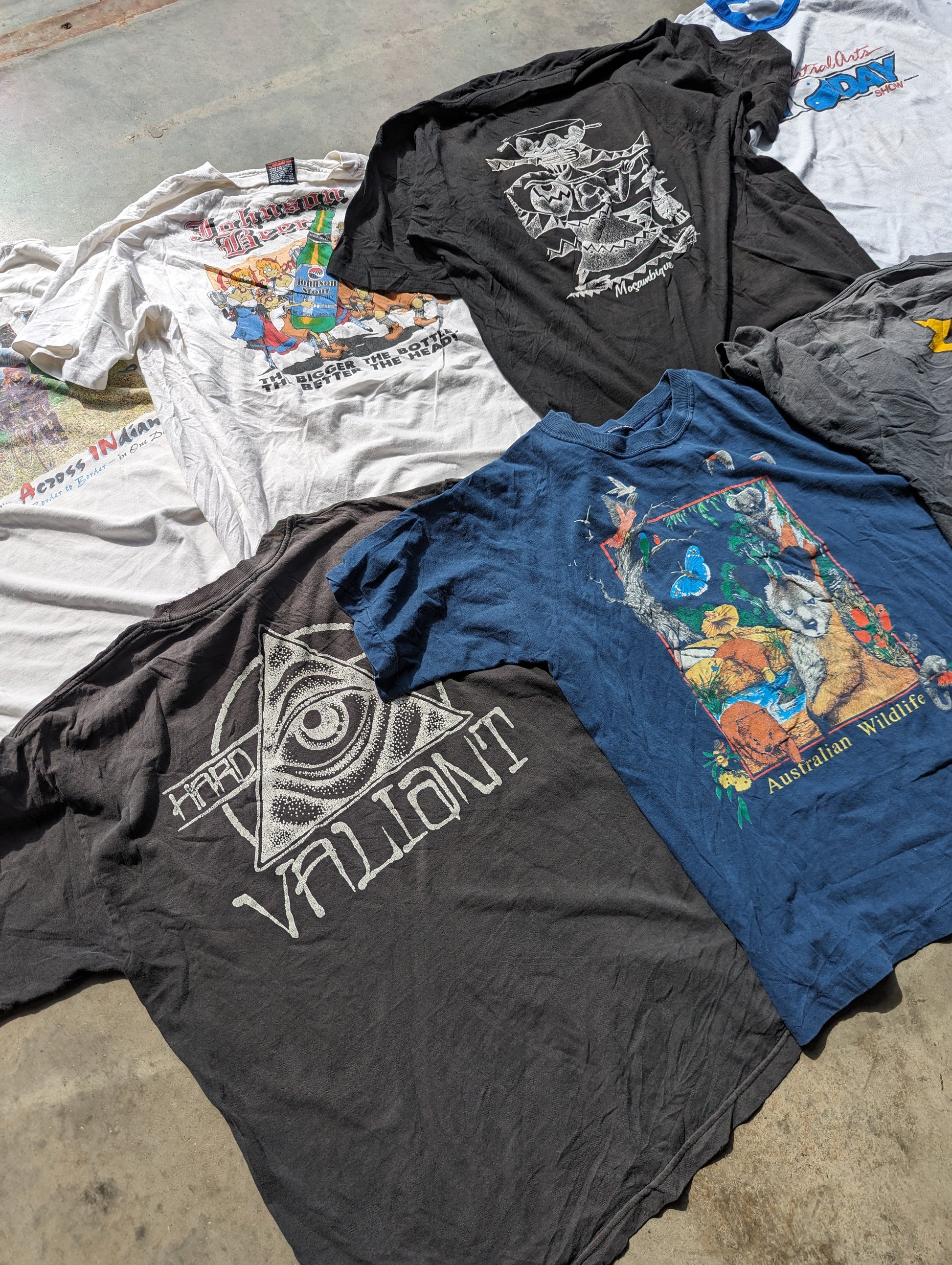 Vintage Wholesale Single Stitch Graphic T-shirts - Vintage Single Stitch Graphic T-shirts Wholesale