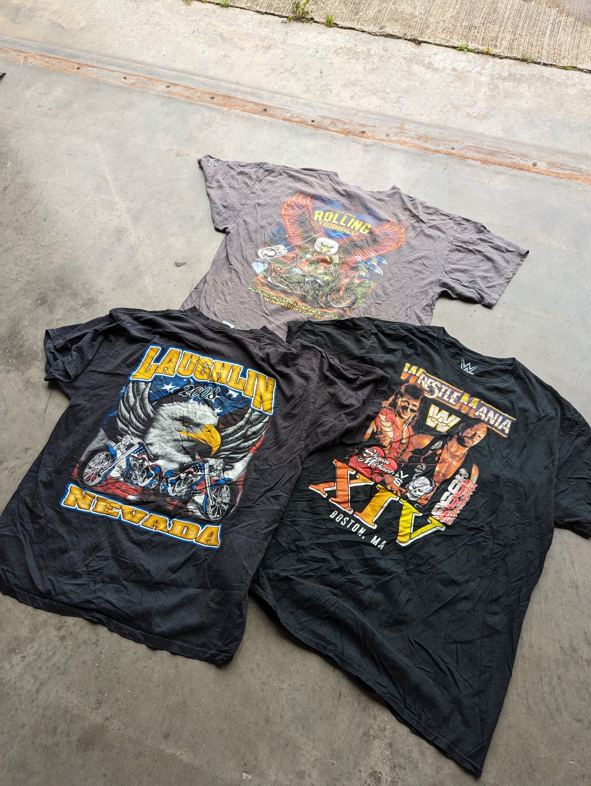 Vintage Wholesale Motorcycle Mix T-shirts - Vintage Motorcycle Mix T-shirts Wholesale