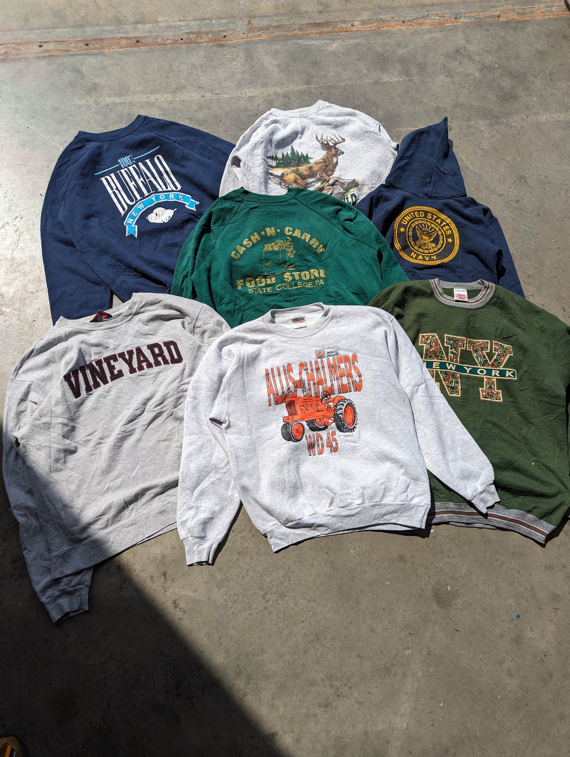 Vintage Wholesale Graphic Sweatshirt - Vintage Graphic Sweatshirt Wholesale