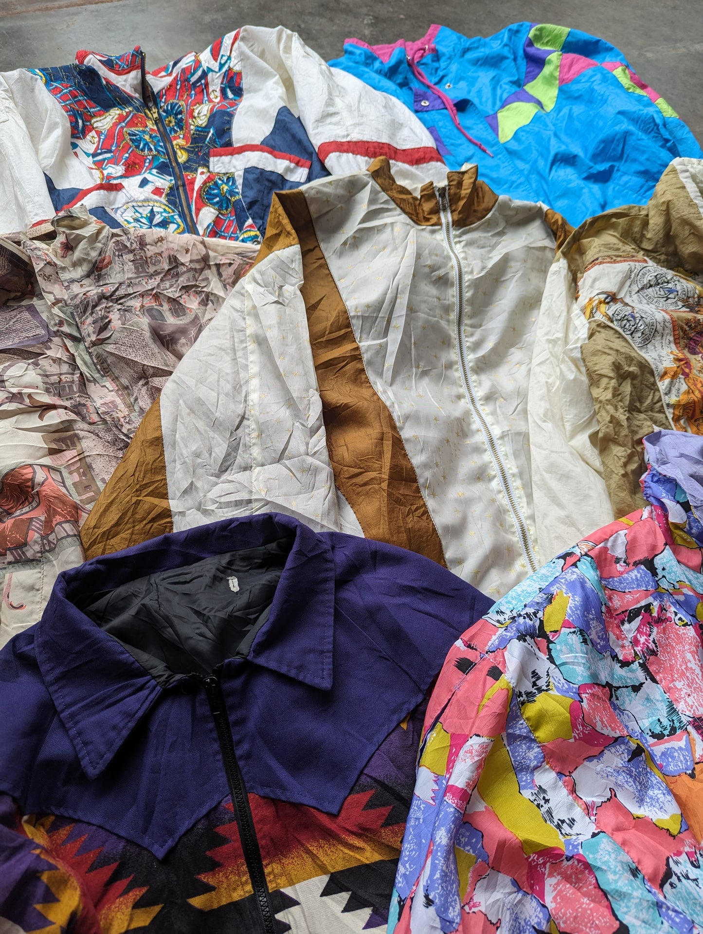 Vintage Wholesale Crazy Pattern Jacket - Vintage Crazy Pattern Jacket Wholesale