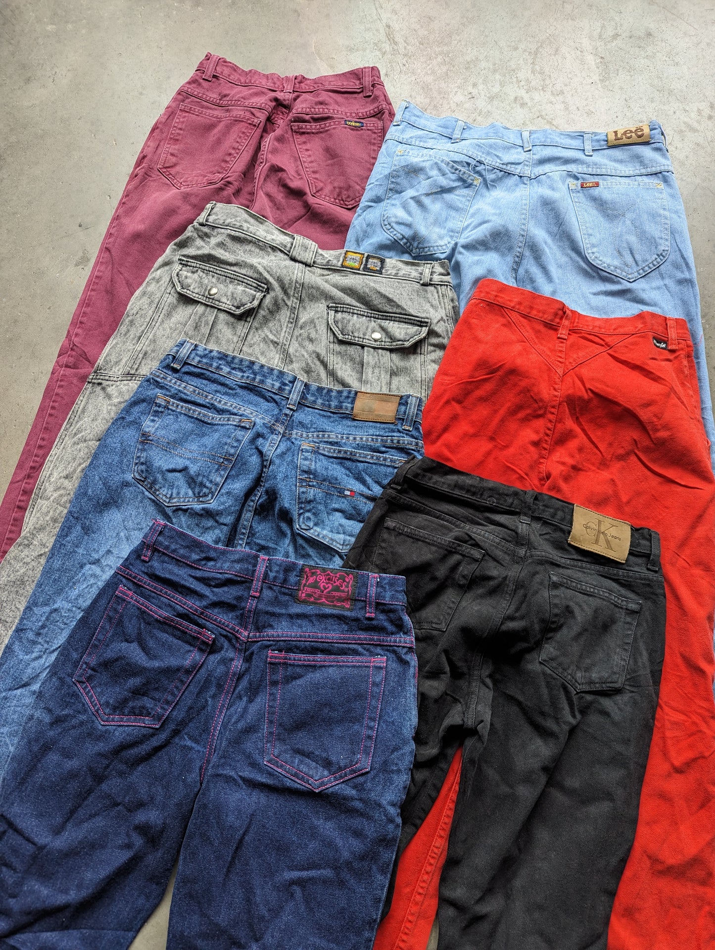 Vintage Wholesale 90s Y2K Branded Womens Jeans - Vintage 90s Y2K Branded Womens Jeans Wholesale
