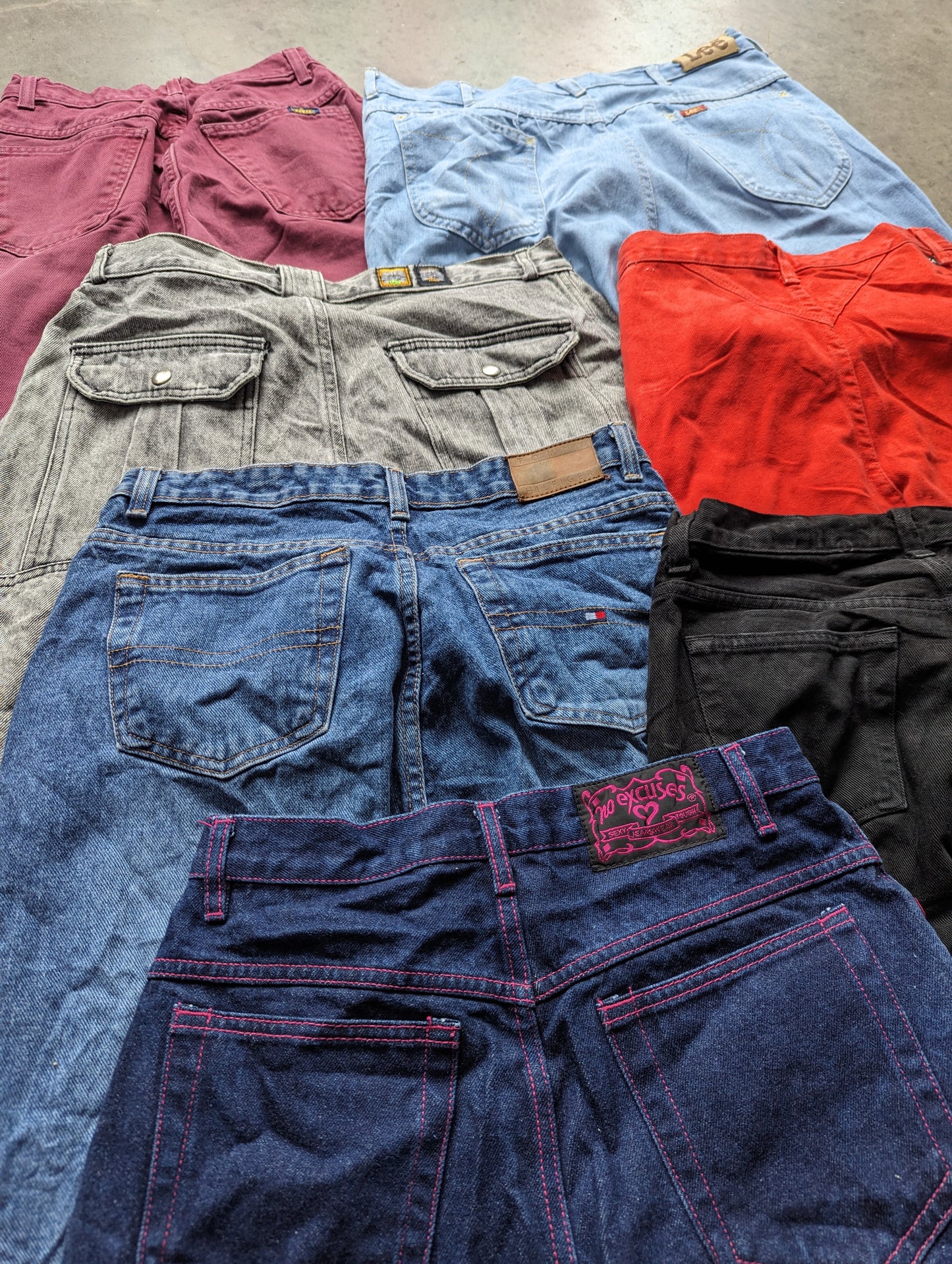 Vintage Wholesale 90s Y2K Branded Womens Jeans - Vintage 90s Y2K Branded Womens Jeans Wholesale