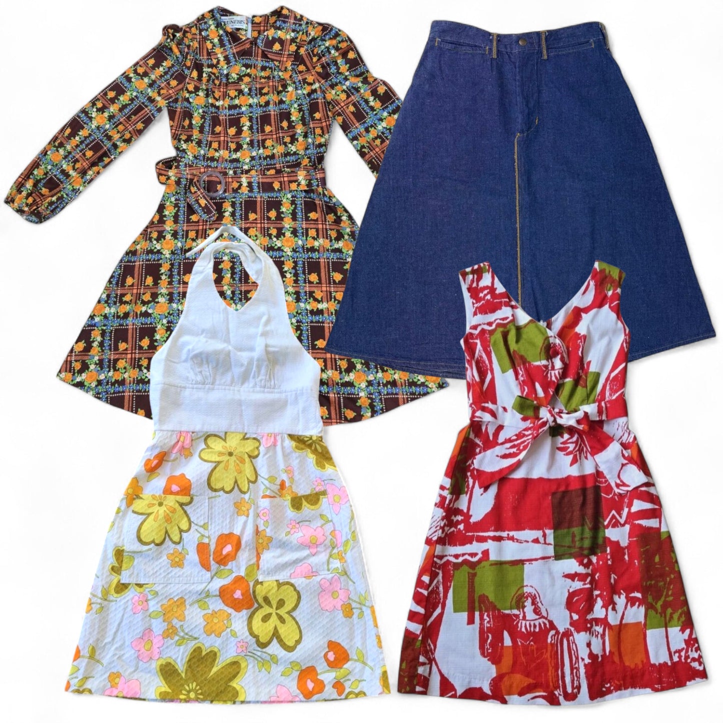 Vintage Skirts & Dresses