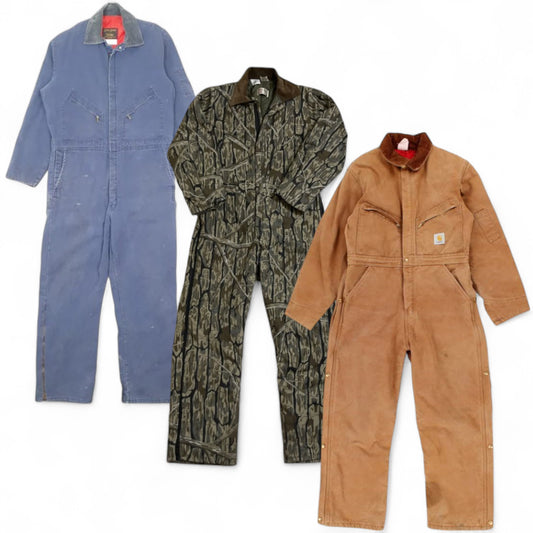 Vintage Workwear Boiler Suits Overalls Coverall