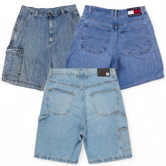 Vintage Denim Baggy Shorts Jorts