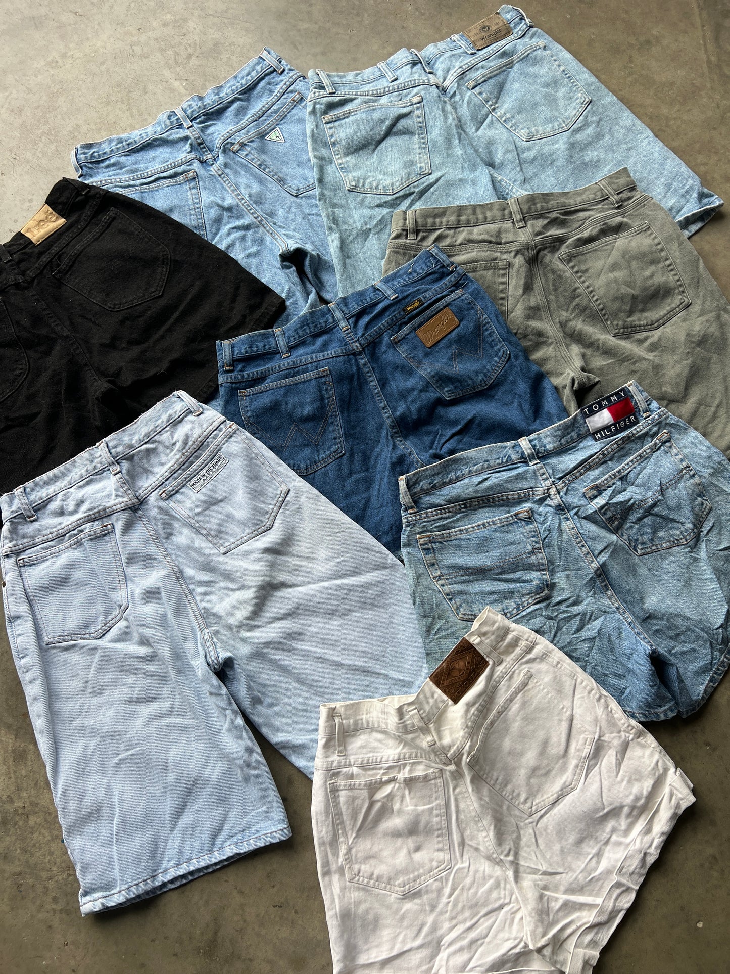 Vintage Denim Baggy Shorts Jorts