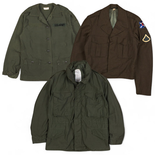Vintage Green/Camo Military Mix