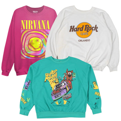 Retro Modern Graphic Sweatshirt