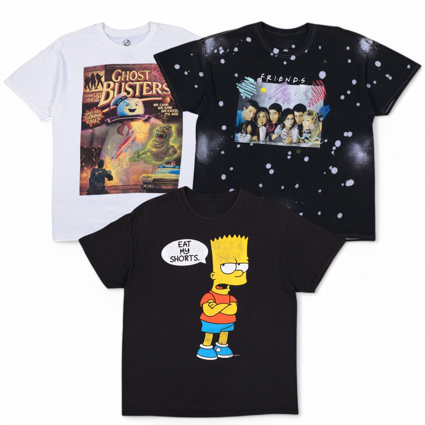 Retro Movie TV Print T-shirts