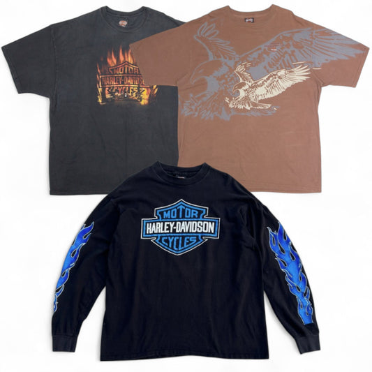 Oversized Harley Davidson T-shirts