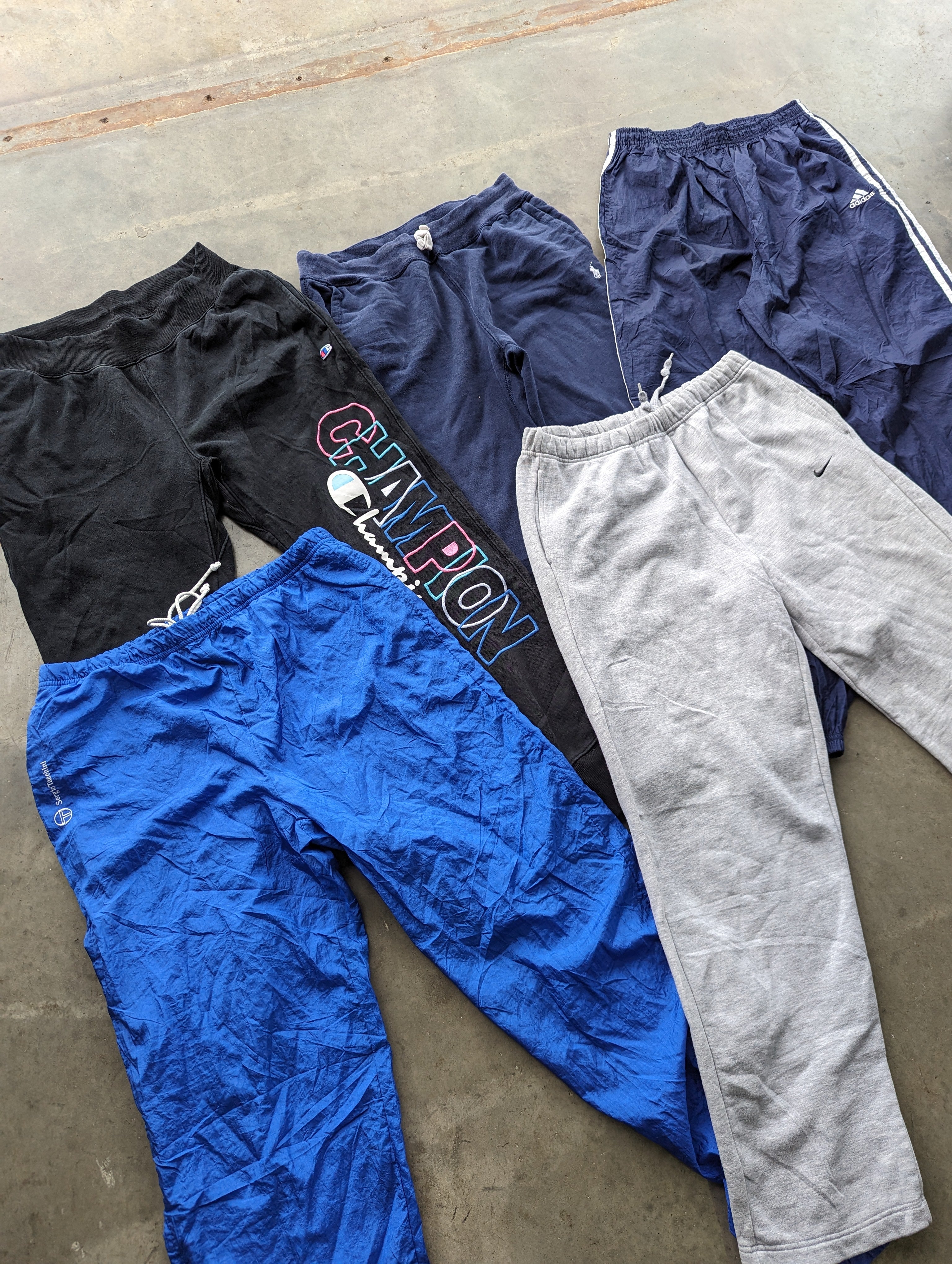 Mens cotton tracksuit bottoms online