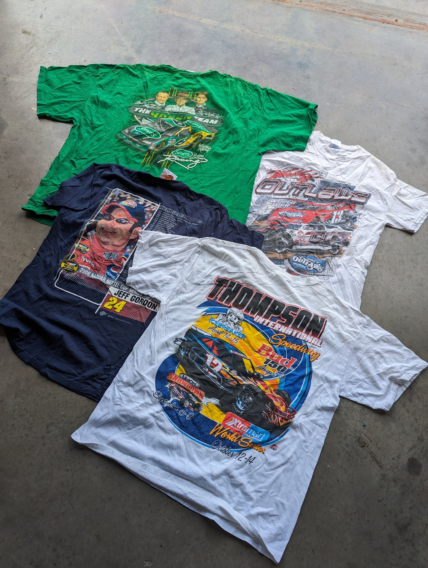 Retro Nascar Racing T-shirts