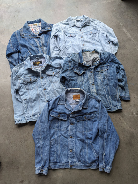 Vintage Denim Trucker Jackets