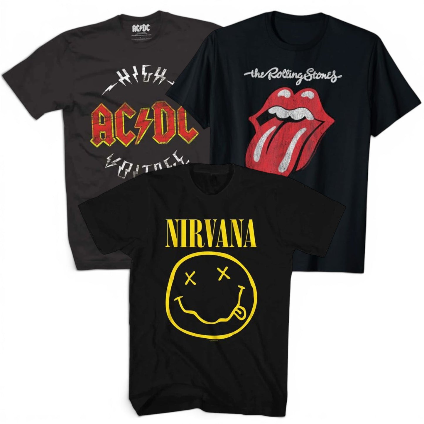 Retro Popular Bands T-shirts