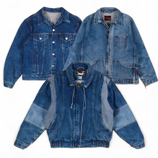 Vintage Denim Trucker Jackets