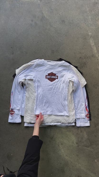 Womens Harley Davidson T-shirts + Tops Y2K