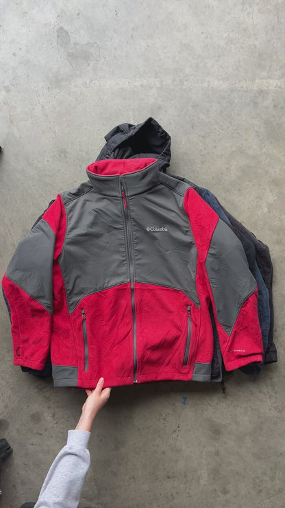 Mens Columbia Fleece Jacket