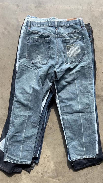 Hip-Hop Embroidered Baggy Jeans